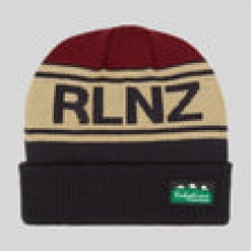 RLNZ Knitted Beanie Olive Multi